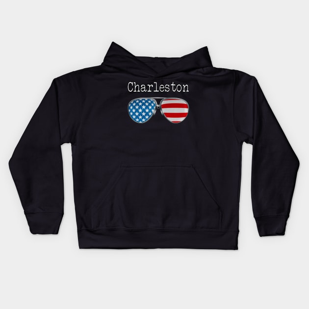 AMERICA PILOT GLASSES CHARLESTON Kids Hoodie by SAMELVES